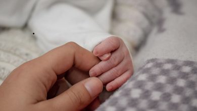 Babys hand