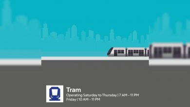 Dubai Tram Resumes 1