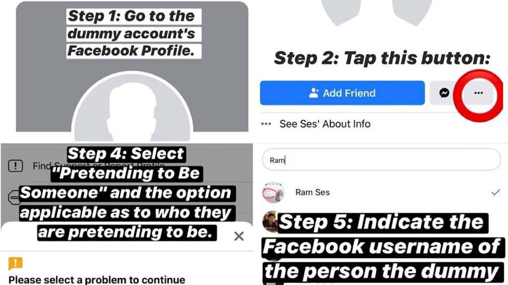 Victim of dummy Facebook account? Here are steps to properly report