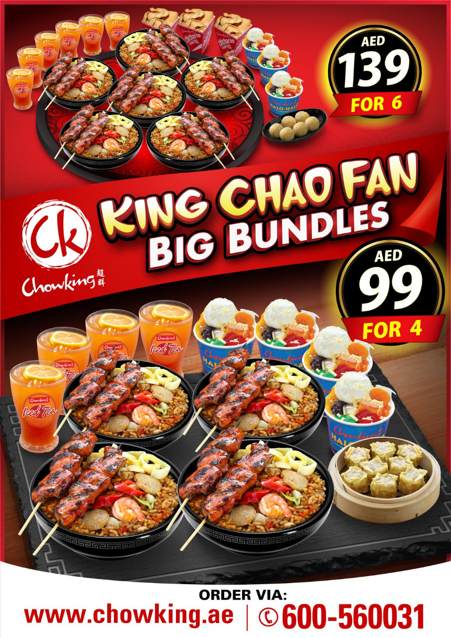 ‘Allin na po!’ Chowking’s King Chao Fan Big Bundles features