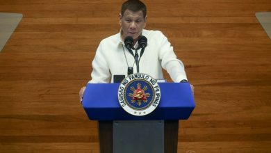 President Rodrigo Roa Duterte delivers his 5th State of the Nation Address at the House of Representatives Complex in Quezon City on July 27, 2020. PRESIDENTIAL PHOTO