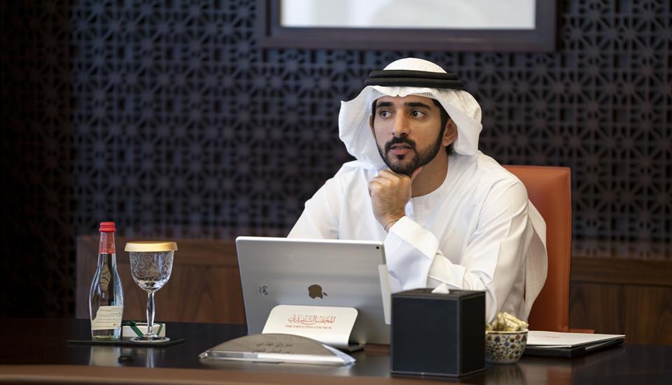 His Highness Sheikh Hamdan bin Mohammed bin Rashid Al Maktoum Dubai Crown Prince and Chairman of The Executive Council of Dubai Hbm