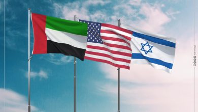 UAE US Israel flags