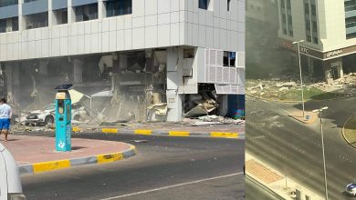 abu dhabi explosion airport road August 31