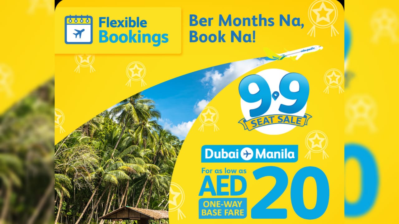 Cebu Pacific's Dubai-Manila flights up for grabs for as ...
