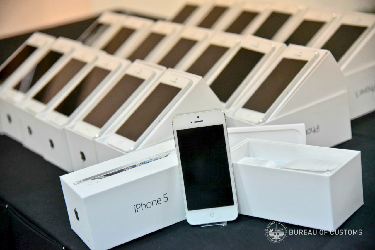 Bureau of Customs confiscated goods 3