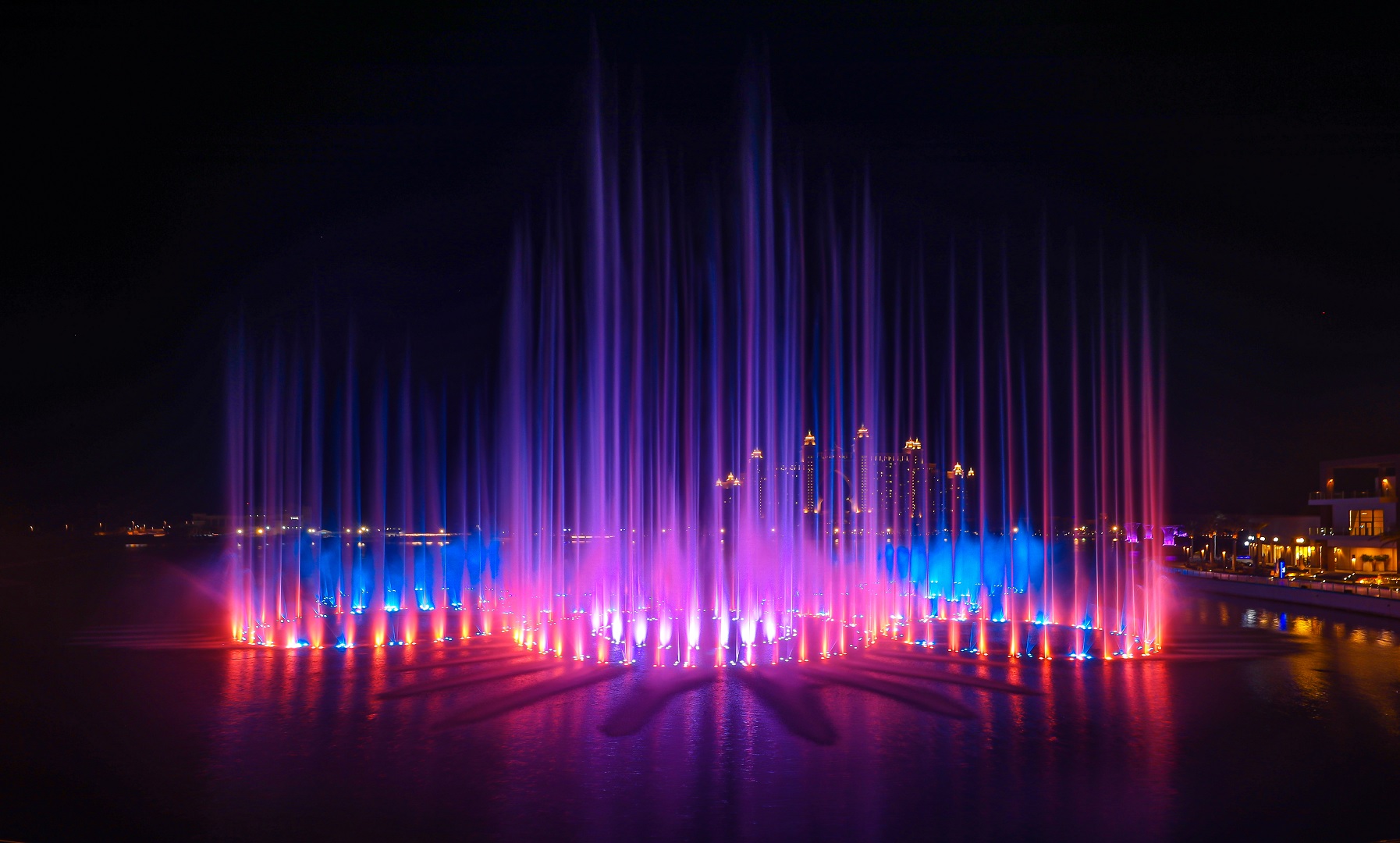 Dubai Palm Fountain 2