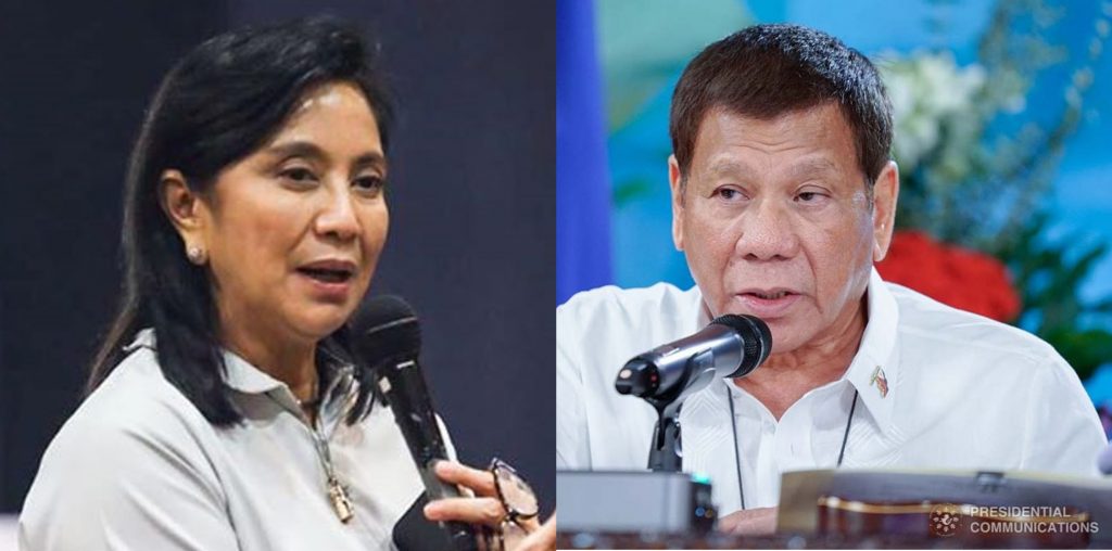 Robredo fact-checks Duterte, calls him misogynistic, pikon - The ...