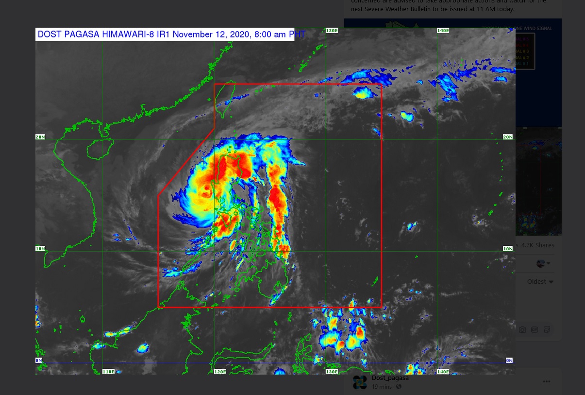 Typhoon Ulysses Maintains Strength Bringing Heavy Rainfall Increased Risks Of Storm Surge 0984