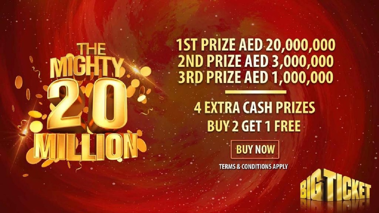 Big Ticket announces AED 20M grand prize for December 2020 promo - The  Filipino Times