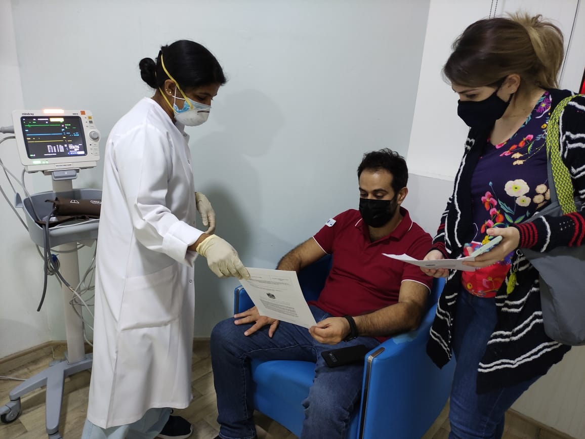 Bareen International Hospital COVID 19 vaccine 3