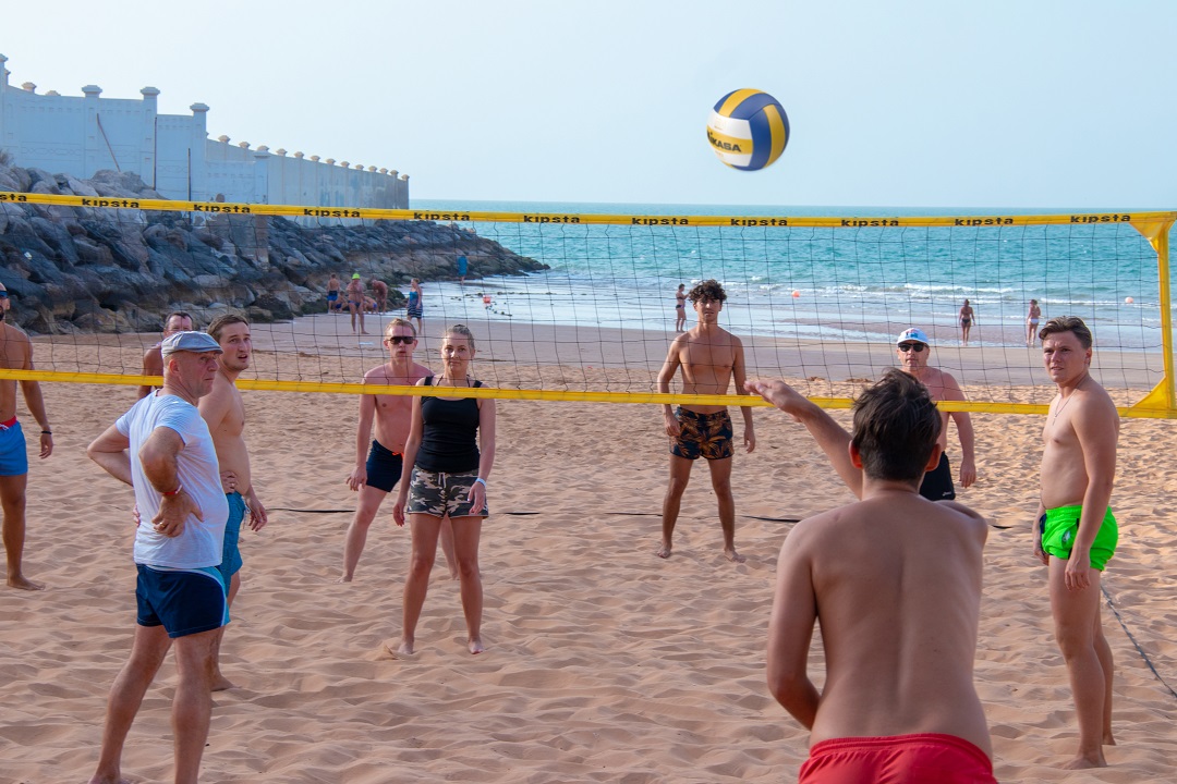 Beach Games Longbeach Campground in Ras Al Khaimah