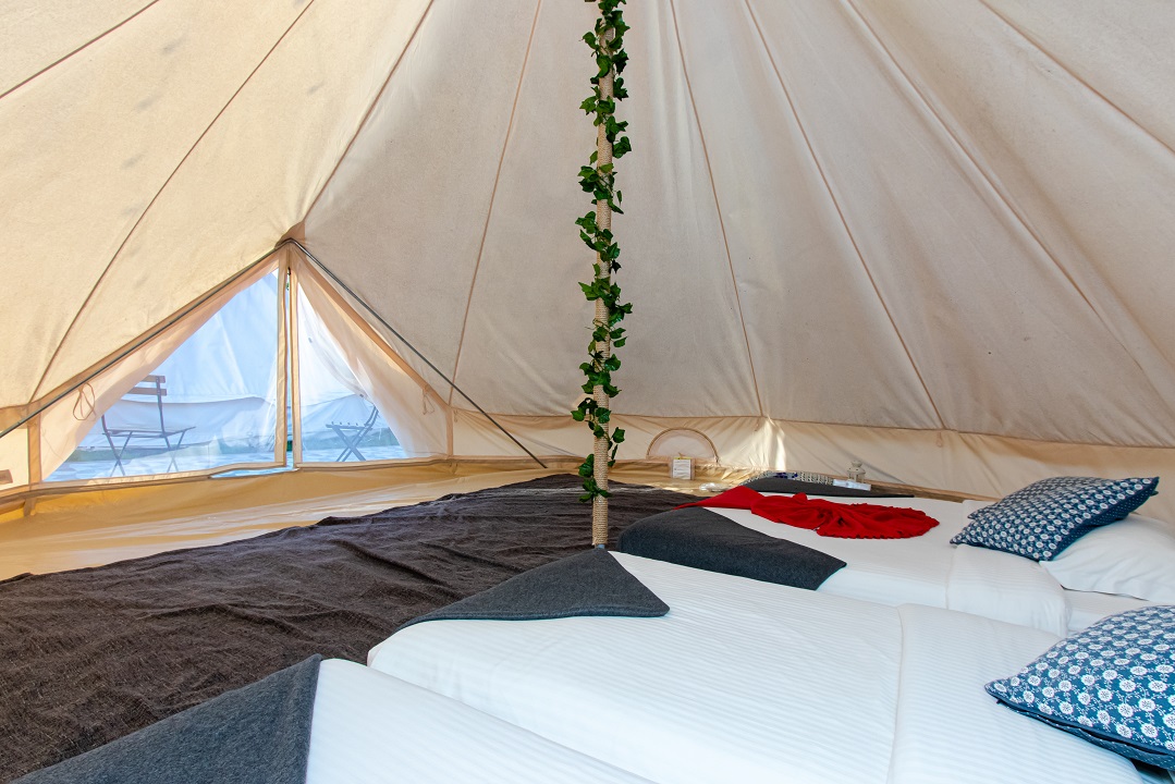 Family Tent Longbeach Campground in Ras Al Khaimah
