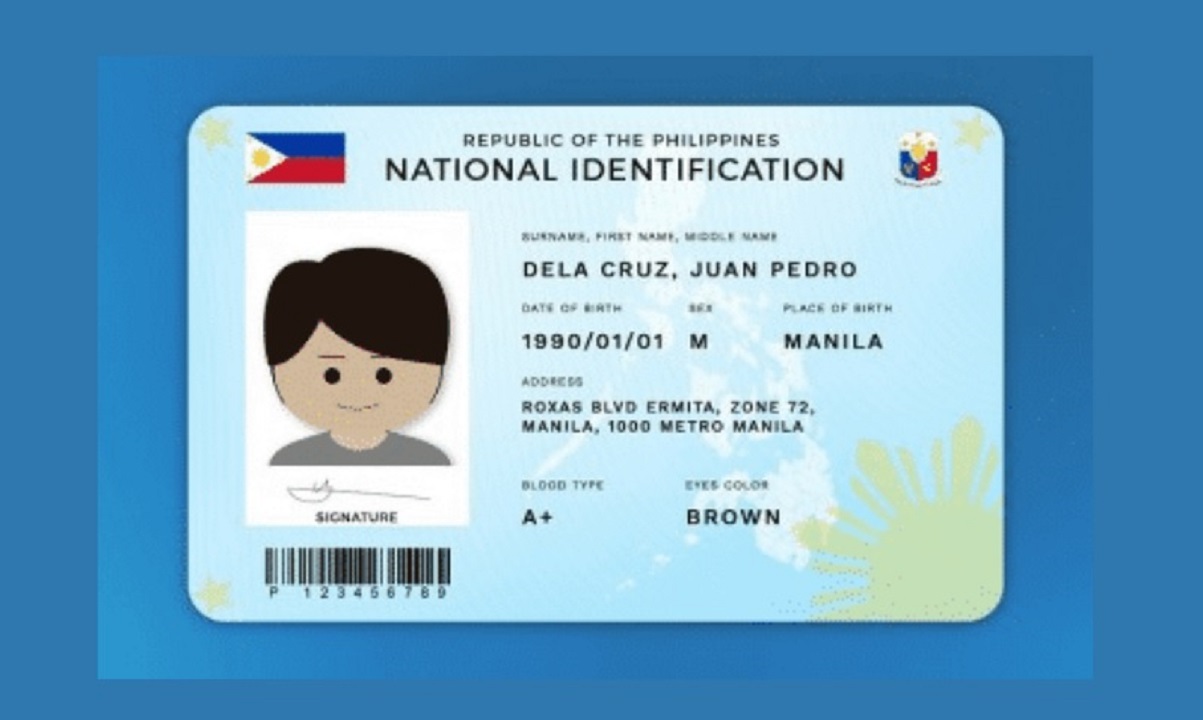 PhilSys National ID card