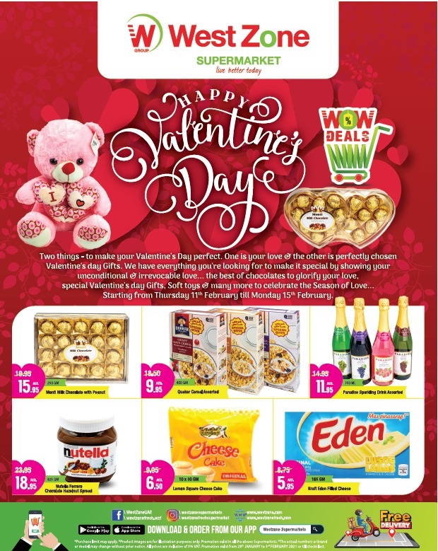 Enjoy Valentine’s Day with special offers at West Zone’s ‘WOW Deals ...