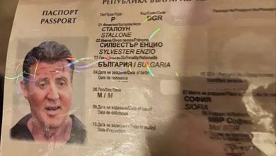 fake passport sylvester stallone