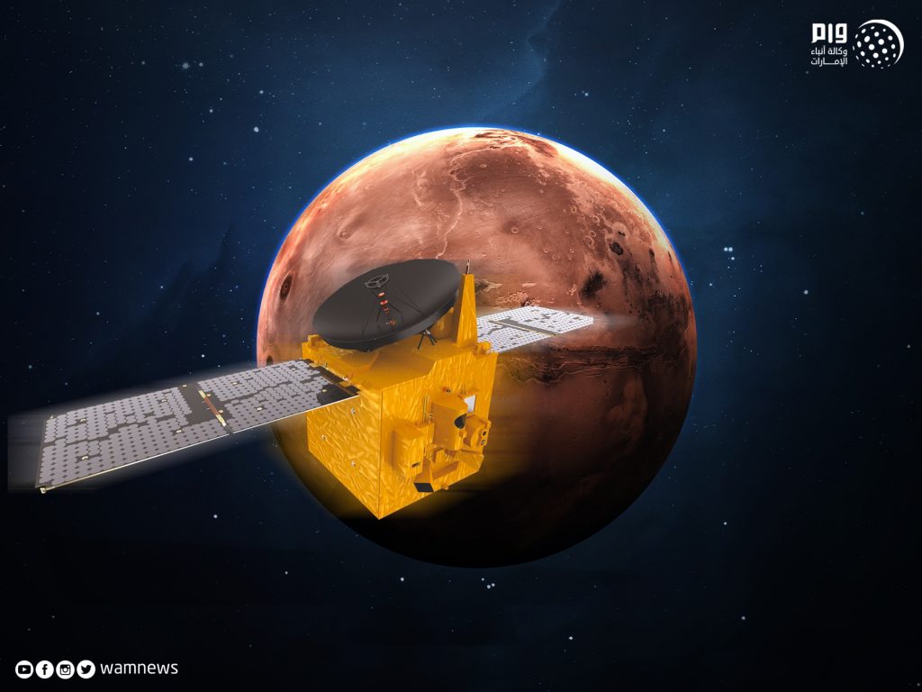 Emirates Mars Mission Hope Probe Transitions To Science Orbit The Filipino Times