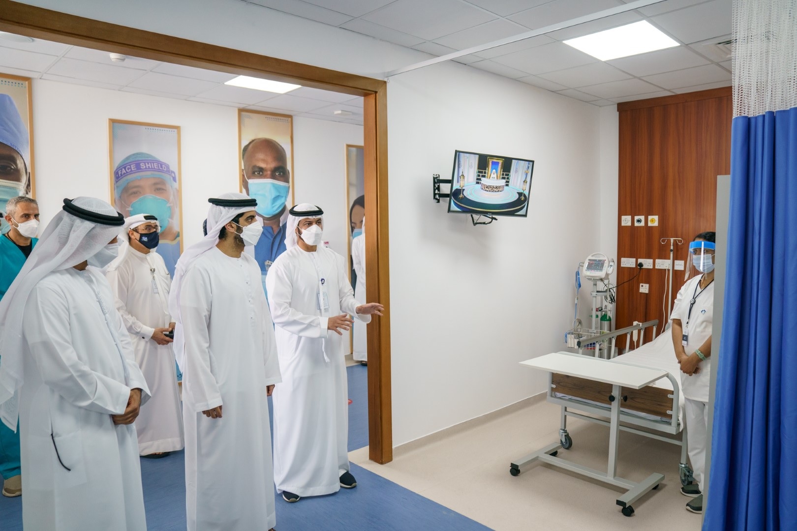 COVID 19 field hospital Sharjah 2