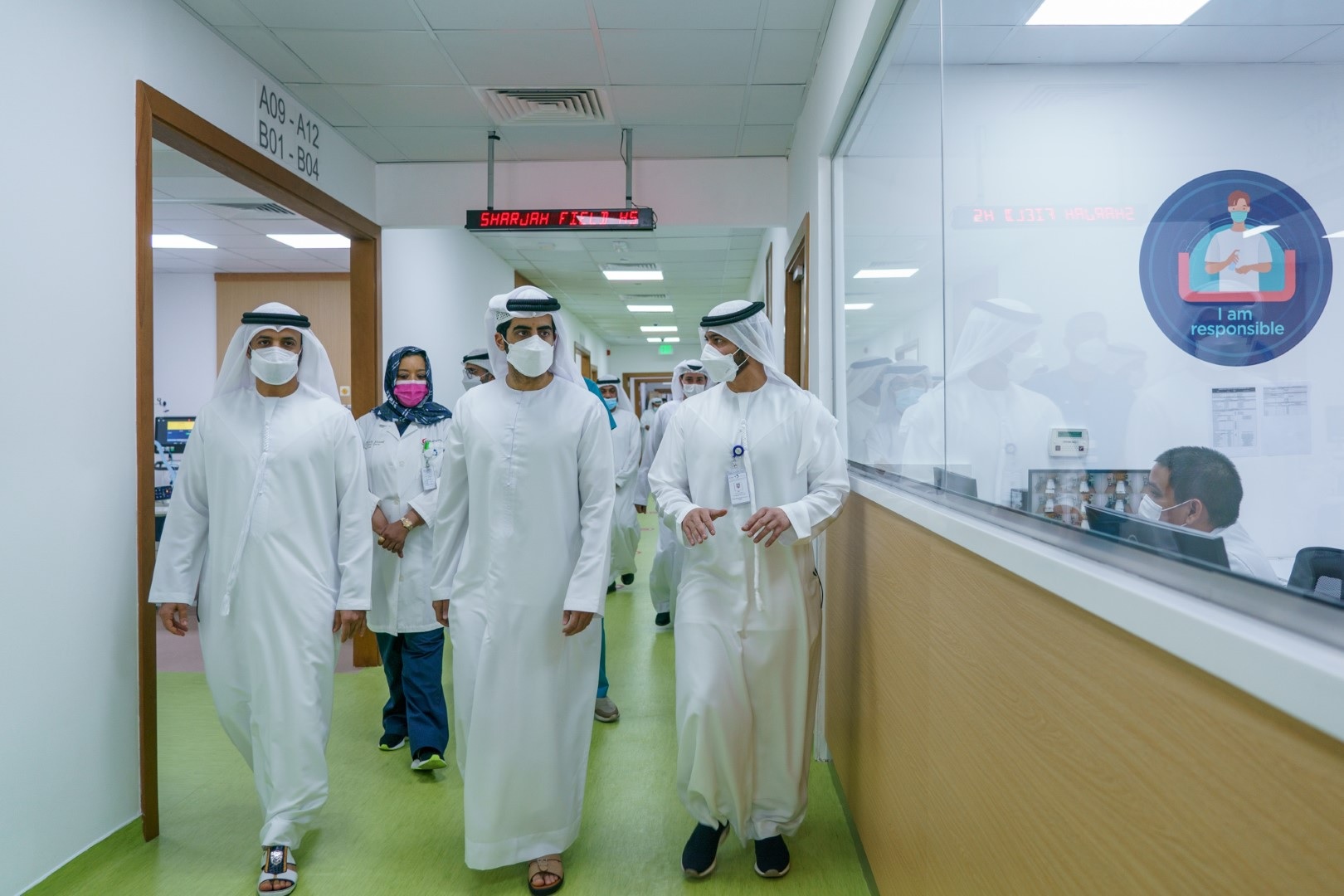 COVID 19 field hospital Sharjah 3