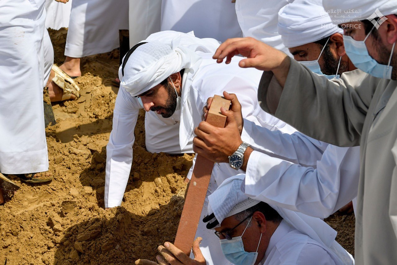 Sheikh Hamdan bin Rashid Al Maktoum March 24 burial rites 2