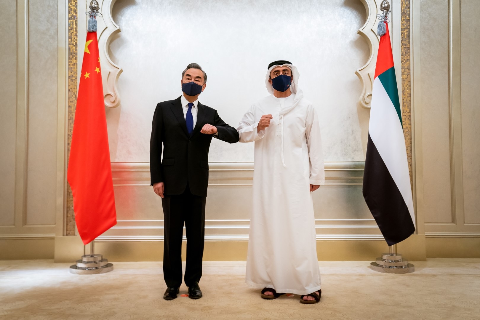 H.H. Sheikh Abdullah bin Zayed Al Nahyan, Minister of Foreign Affairs and International Cooperation, and the Chinese Foreign Minister, Wang Yi, have launched "Life Sciences and Vaccine Manufacturing in the UAE
