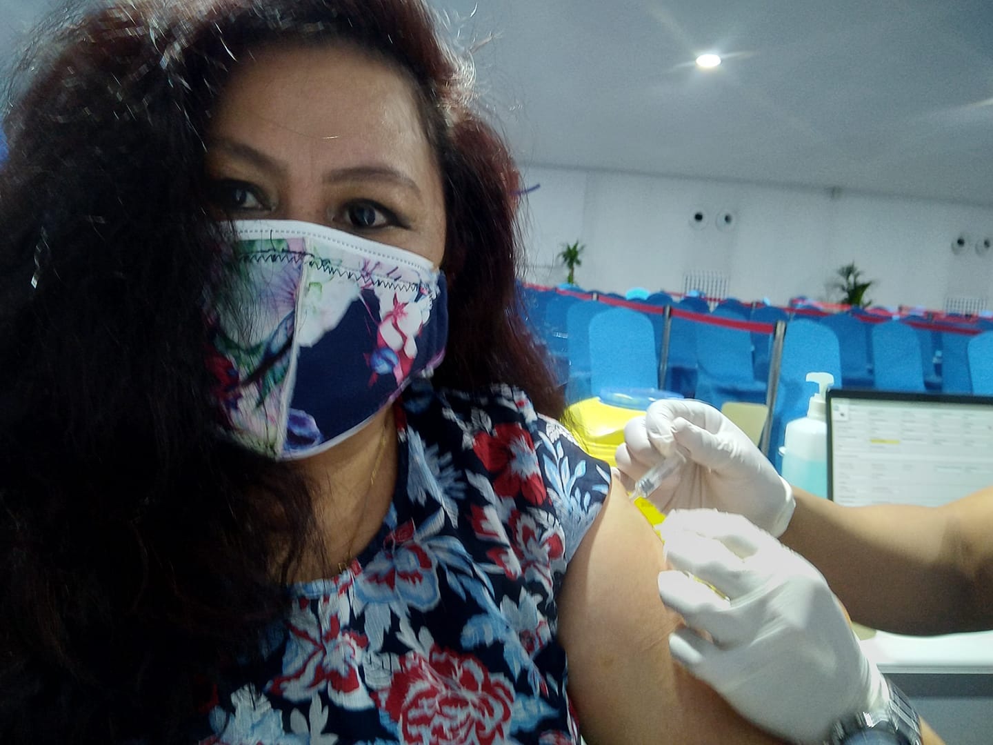 “I can’t forget the day when I got my second dose – because it was on Valentine’s Day! It was a very lovely Valentine’s Day gift I got from my date on heart’s day, the UAE. Since I got my vaccine, I do not have this anxiety of ‘baka ma-covid ako” worry. To all the UAE leaders, salamat. We are forever grateful. History will remember you for the help that you have given in this darkest time,” Cristina Magallon, 8 years in UAE, 65 days since second dose