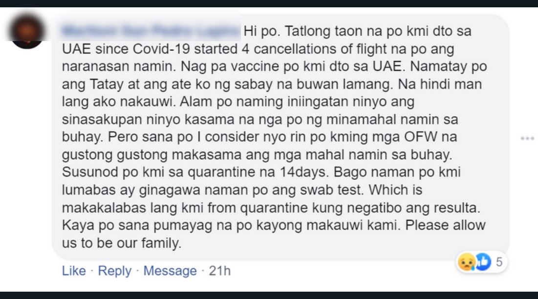 Pregnant cancelled ofw 3