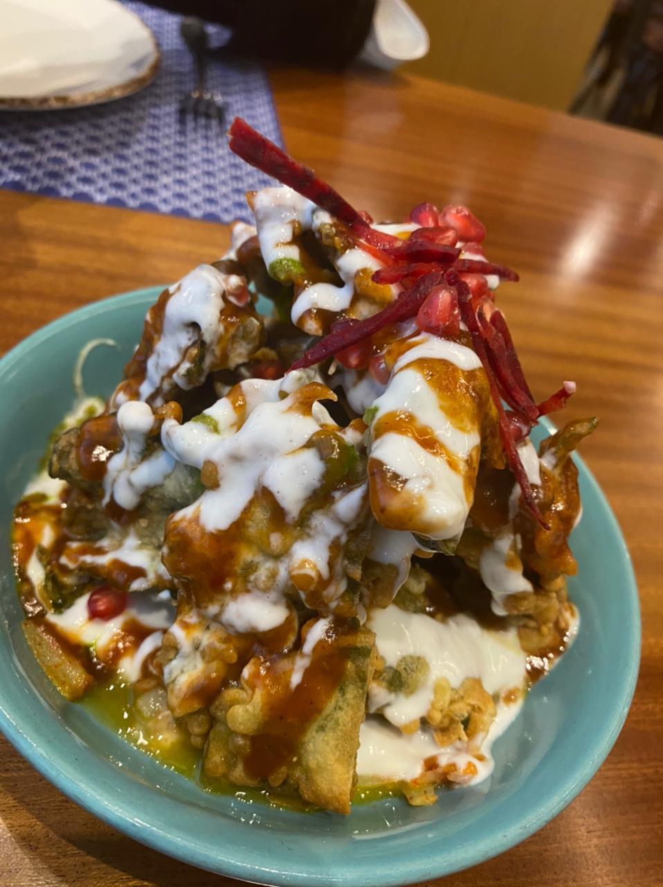 Sthan Dubai 2 Kadak Palak Chaat