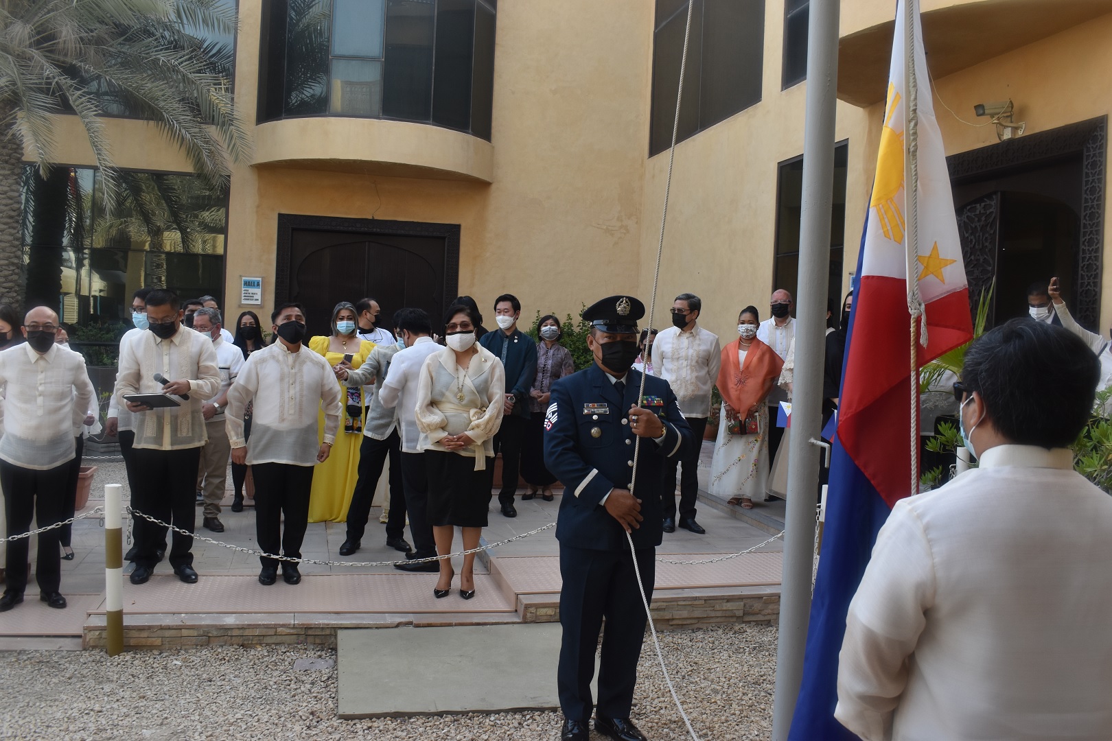 Dubai Witnesses In Person Flag Raising Ceremony For 123rd Philippine Independence Day Celebrations The Filipino Times