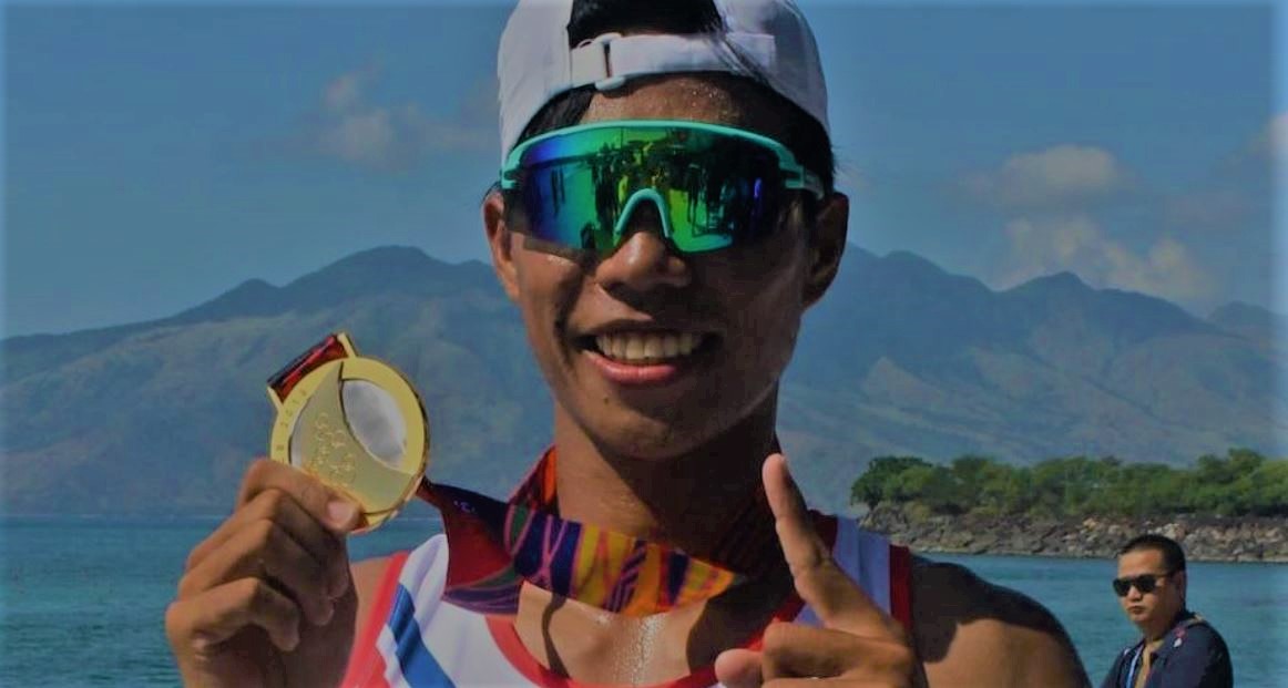 Filipino rower Cris Nievarez ranks third, advances to Tokyo Olympics ...