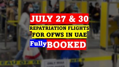UAE repatriation flights