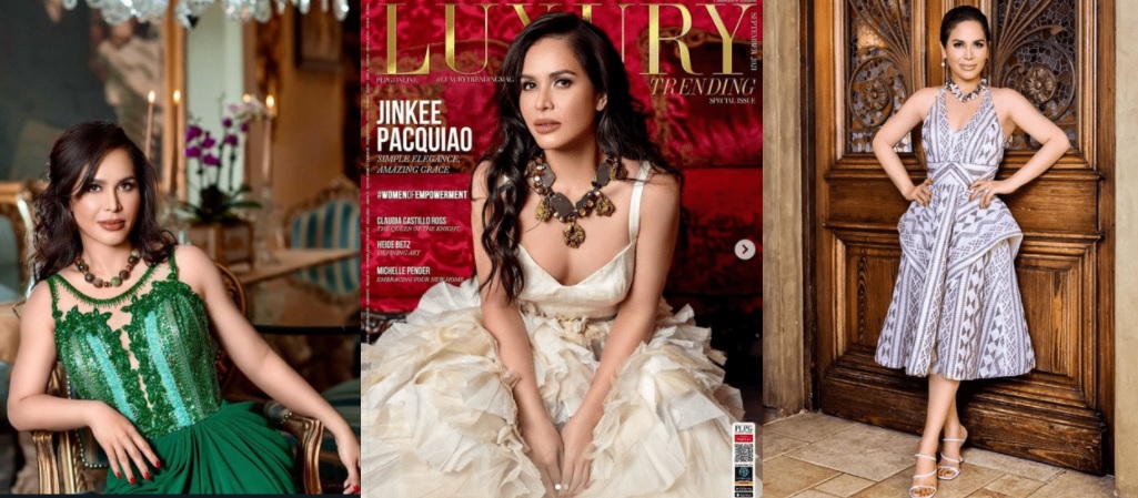 Jinkee Pacquiao stuns in Filipino creations in double magazine