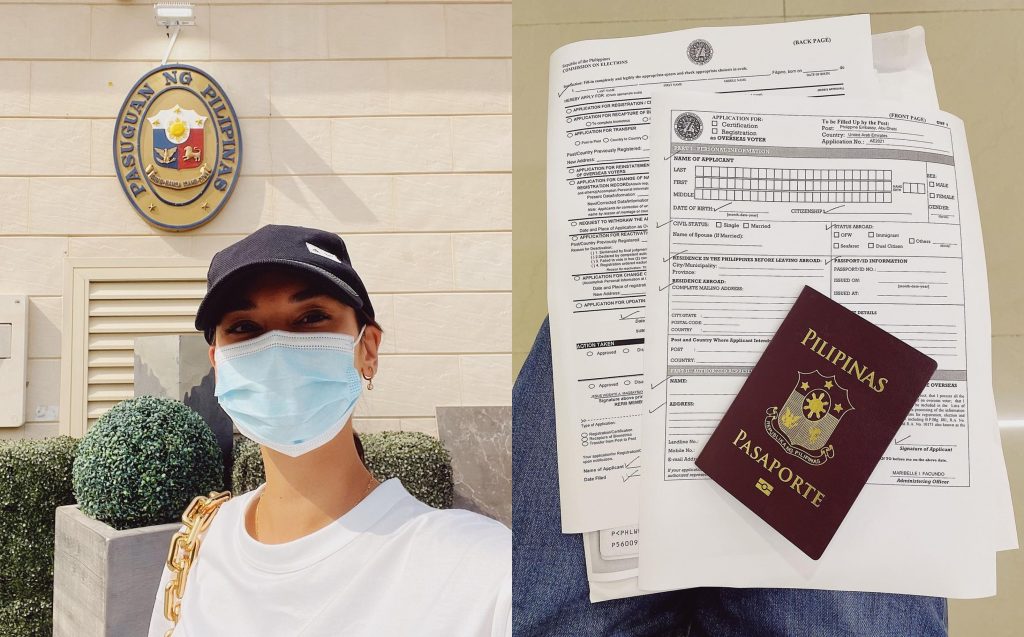 LOOK Pia Wurtzbach Registers In Abu Dhabi To Vote For 2022 Elections 