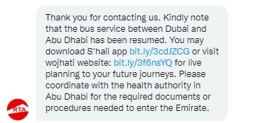 RTA Dubai Abu Dhabi bus 3