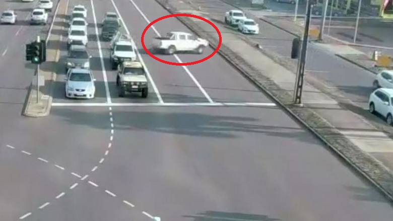 Car loses control, speeds across 8 lanes without hitting anyone - The ...