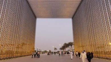 Visitors at Sustainability portal Photo from Expo 2020 Dubai