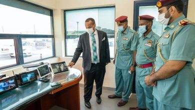 Ajman Police bridge testing