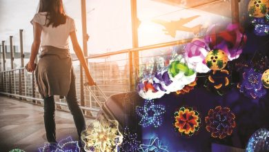 OFW travel Christmas lift travel cap