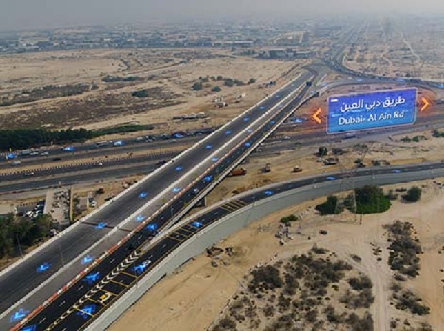 Four-lane bridge over Dubai-Al Ain Road now open - The Filipino Times