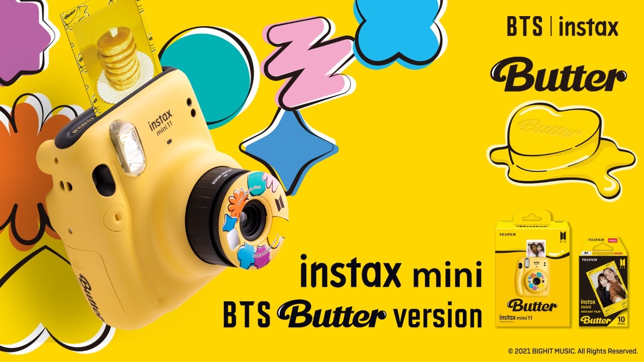 Fujifilm to release limited edition Mini 11 BTS Butter Version