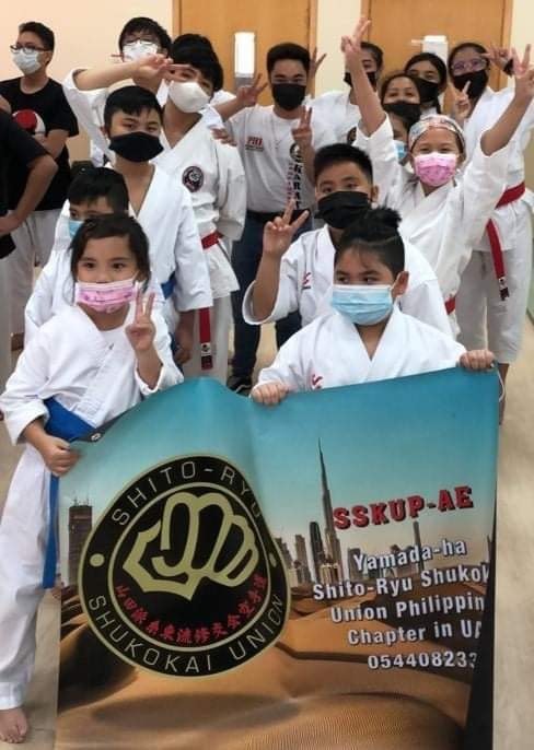 Shitoryu Shukokai karate Phil chapter in Dubai UAE (SSKUP AE)