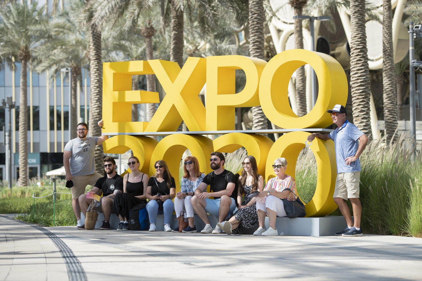 Expo 2020 Dubai Visitors at Mangrove Avenue Sustainability District Web Image m13432