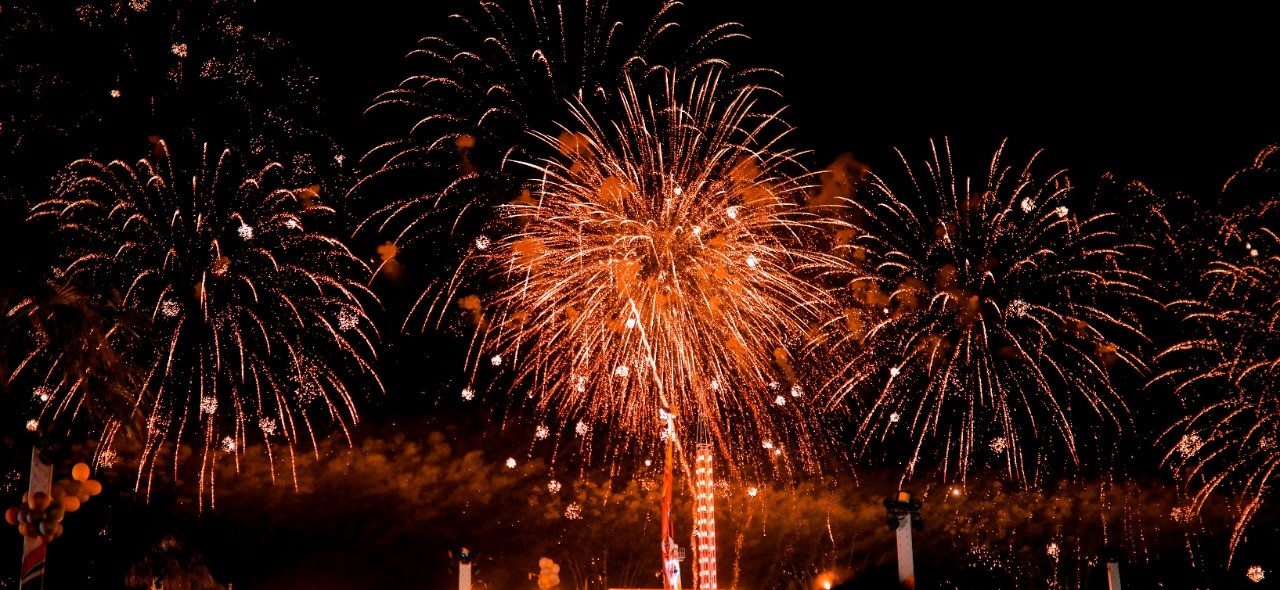 Sheikh Zayed Festival 2022 fireworks 2