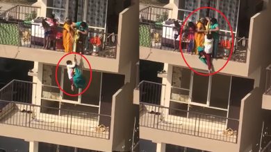 Child balcony india