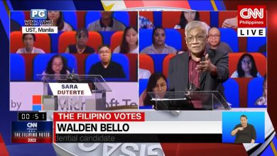 Walden Bello Sara Duterte