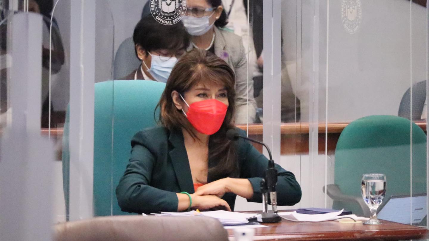 Sen. Imee Marcos tests positive for COVID-19 after experiencing 'raging ...