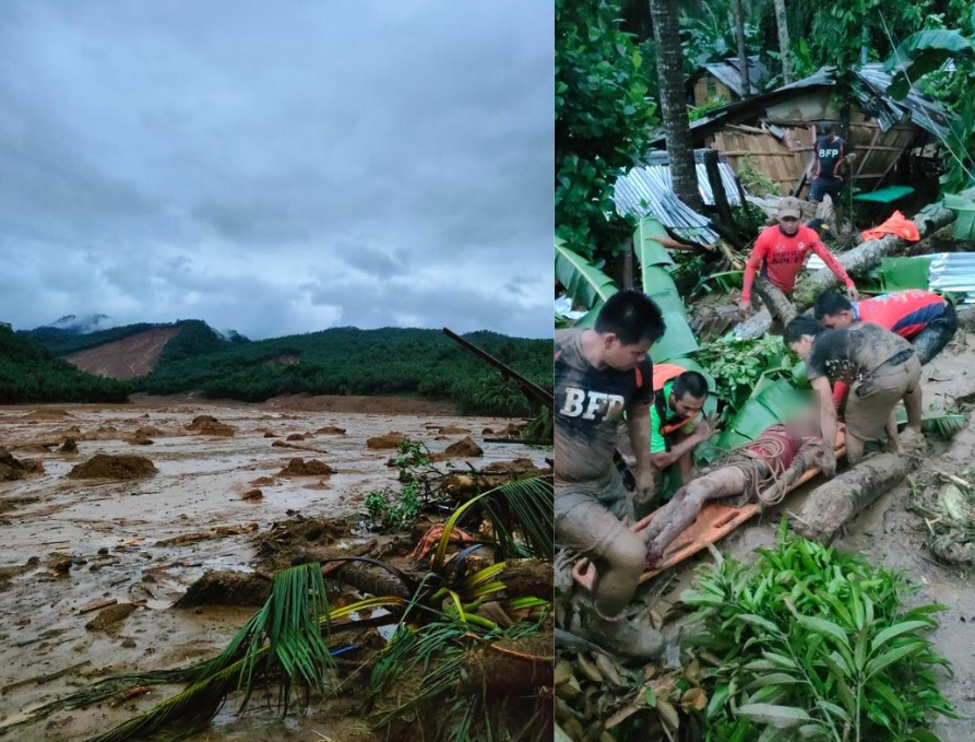 Rescuers Continue Search For Landslide Survivors Of Typhoon 'Agaton' In ...