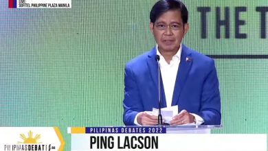 Ping Lacson 2nd prex debates 2022