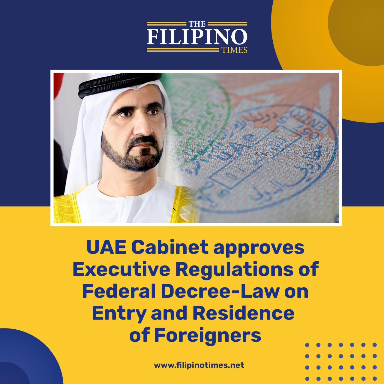 UAE Streamlines New Entry Visas From 30 Days To 60 Days The Filipino   UAE New Visas April 2022 1 