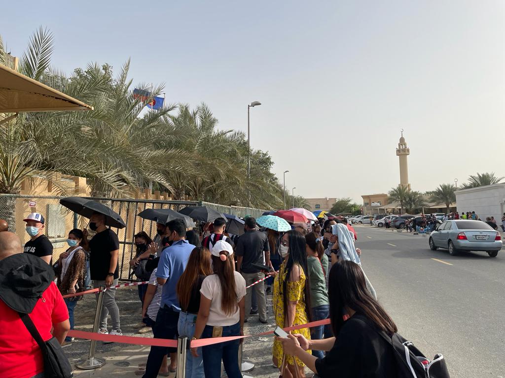 Dubai Consulate queue elections 2022 7